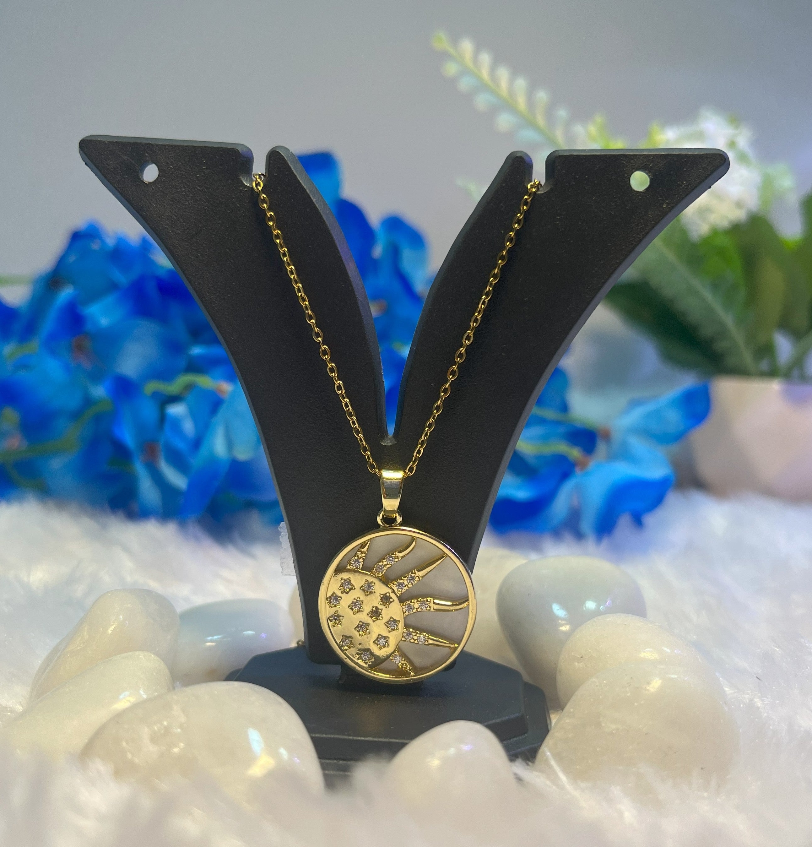 🌞 Premium Celestial Charm Pendant 🌙