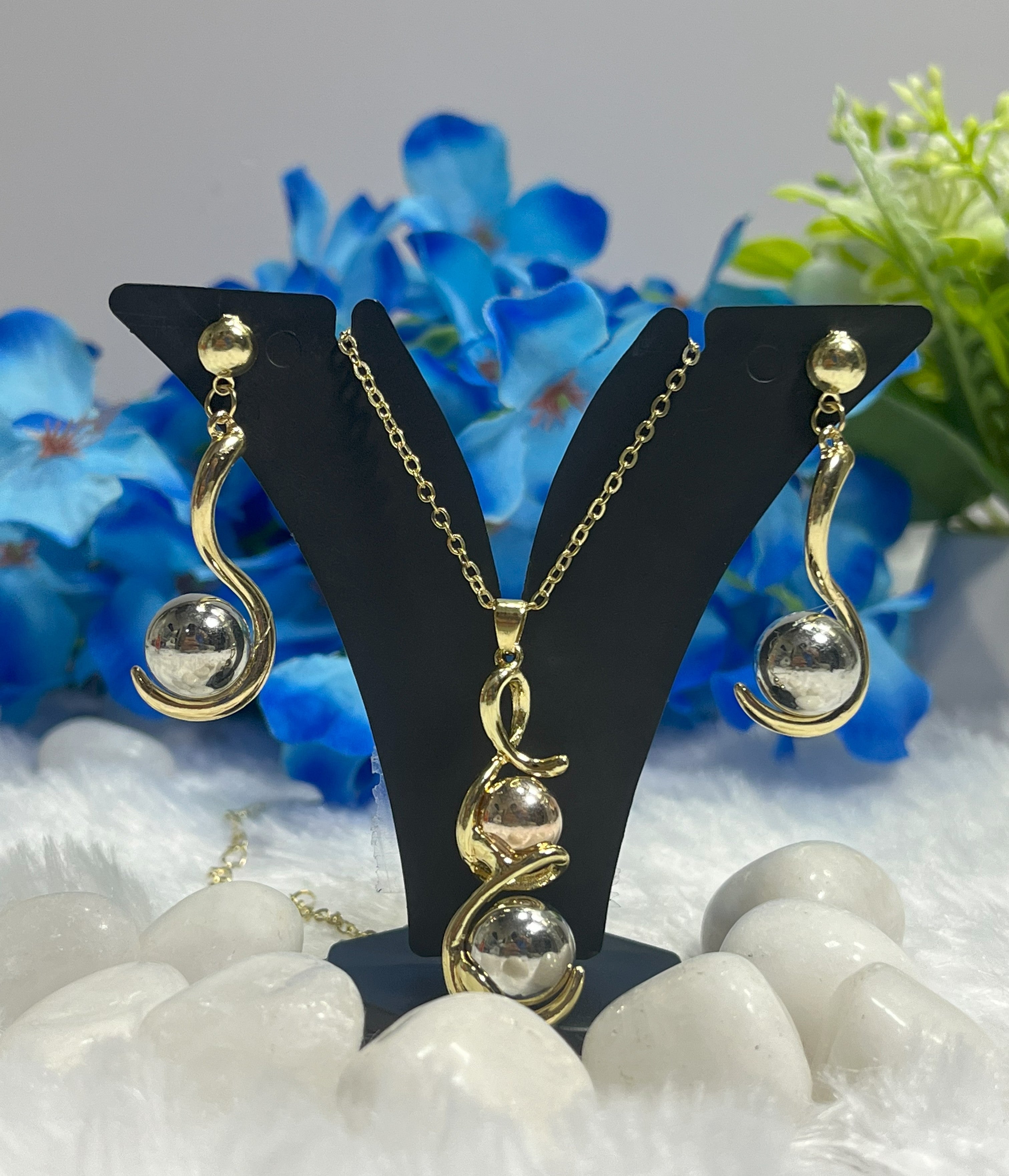 ✨ Premium Dual-Tone Swirl Set ✨