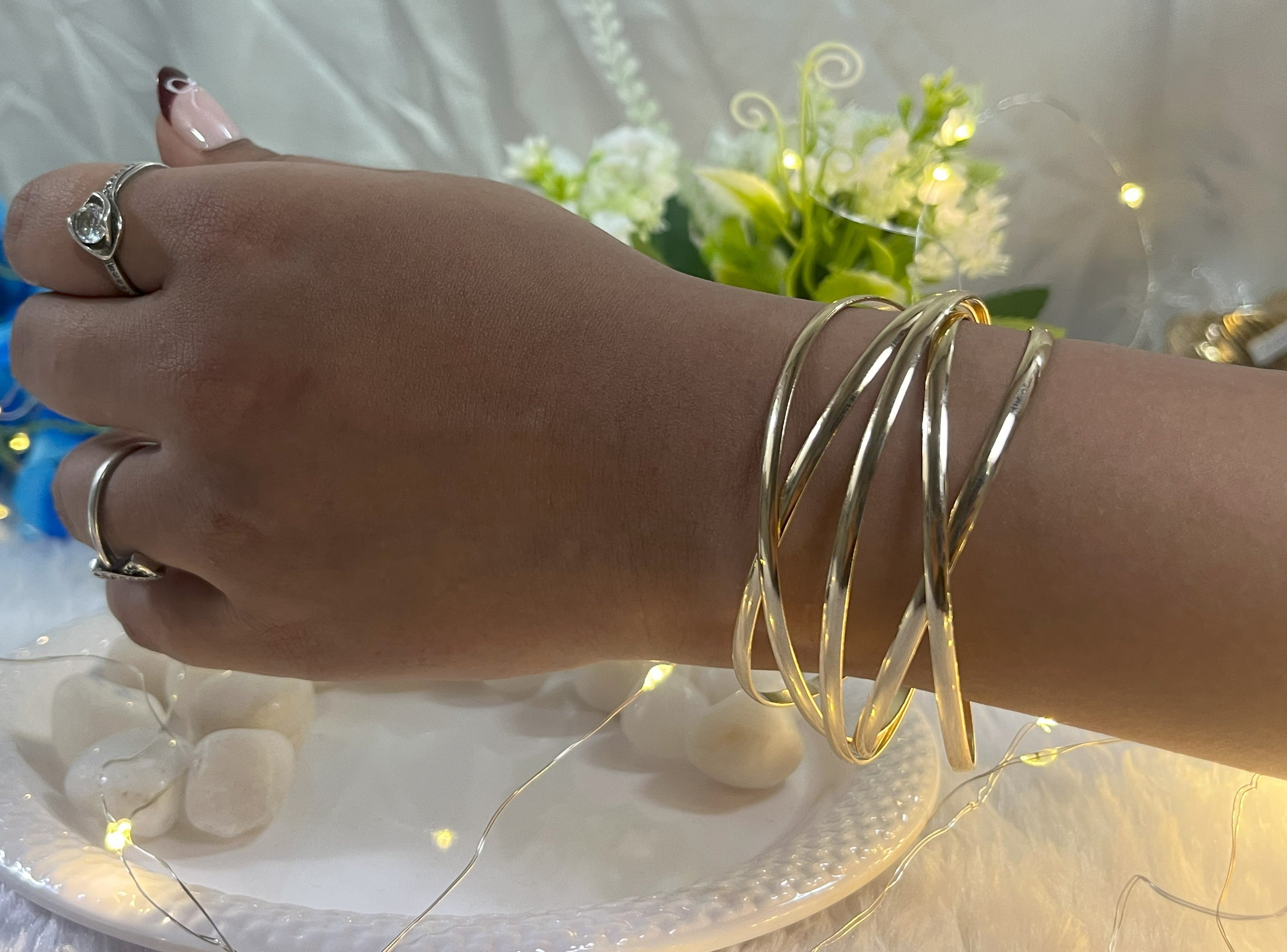 Twist Harmony Gold Kada